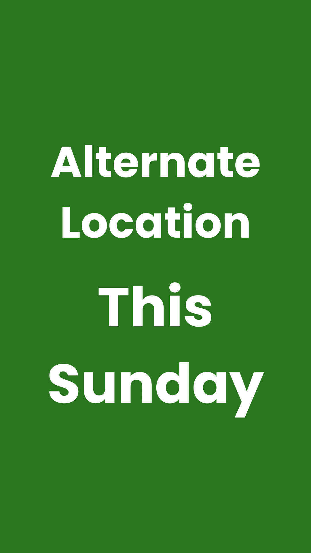 Alternate Location (Instagram Story) (1) Alternate Location